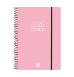 30435-AGENDA 2026 BASIC OPAQUE E10 155X212MM SEMANA VISTA HORIZONTAL ROSA FINOCAM 742764526