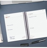 30452-AGENDA 2026 BASIC OPAQUE E10 155X212MM DIA PAGINA BURDEOS FINOCAM 742917426