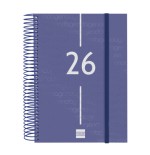 30482-AGENDA 2026 BASIC YEAR E10 155X212MM DIA PAGINA AZUL FINOCAM 741101026