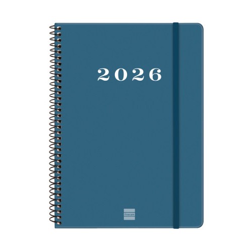 30494-AGENDA 2026 BASIC MY E10 155X212MM SEMANA VISTA HORIZONTAL AZUL FINOCAM 743501026