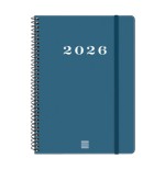 30494-AGENDA 2026 BASIC MY E10 155X212MM SEMANA VISTA HORIZONTAL AZUL FINOCAM 743501026