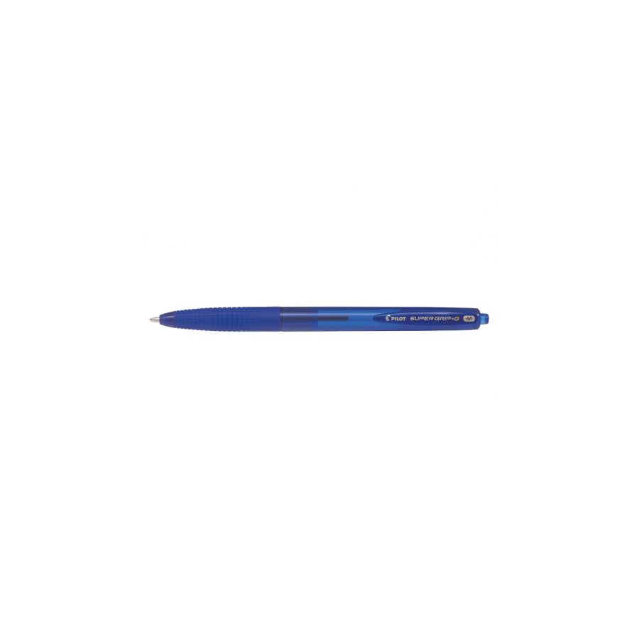 305-Pilot Super Grip G Azul Boligrafo de punta retractil con pulsador Medio
