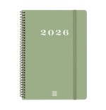 30500-AGENDA 2026 BASIC MY E10 155X212MM SEMANA VISTA HORIZONTAL VERDE FINOCAM 743502026