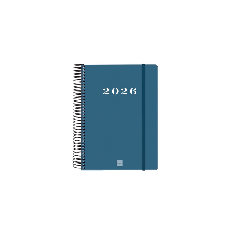 30503-AGENDA 2026 BASIC MY E10 155X212MM DIA PAGINA AZUL FINOCAM 743521026
