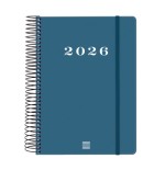 30503-AGENDA 2026 BASIC MY E10 155X212MM DIA PAGINA AZUL FINOCAM 743521026