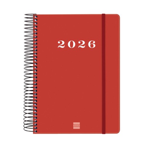 30506-AGENDA 2026 BASIC MY E10 155X212MM DIA PAGINA ROJO FINOCAM 743523026