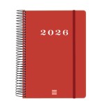 30506-AGENDA 2026 BASIC MY E10 155X212MM DIA PAGINA ROJO FINOCAM 743523026