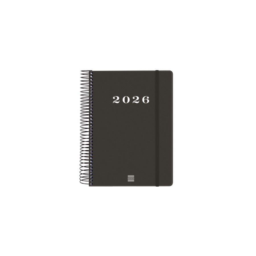 30508-AGENDA 2026 BASIC MY E10 155X212MM DIA PAGINA NEGRO FINOCAM 743526026