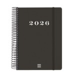30508-AGENDA 2026 BASIC MY E10 155X212MM DIA PAGINA NEGRO FINOCAM 743526026