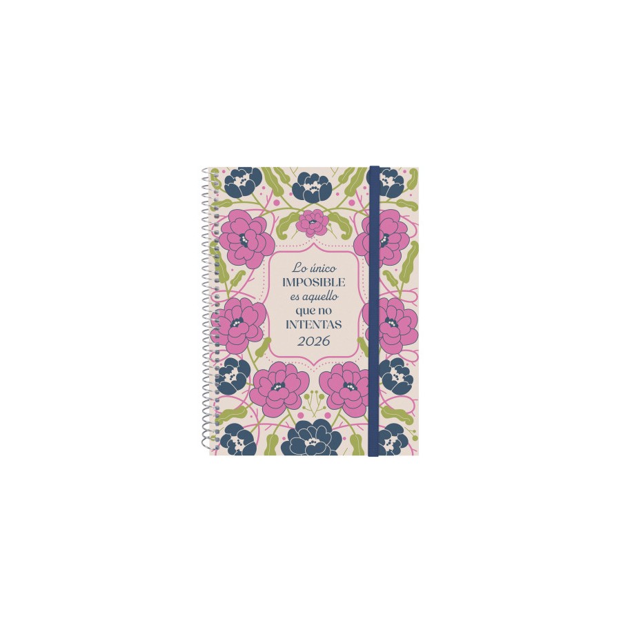 30512-AGENDA 2026 TRENDY DESIGN E10 155X212MM SEMANA VISTA HORIZONTAL IMPOSIBLE FINOCAM 742232526