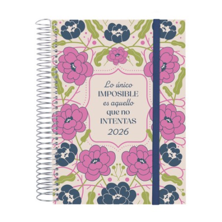 30518-AGENDA 2026 TRENDY DESIGN E10 155X212MM DIA PAGINA IMPOSIBLE FINOCAM 742312526