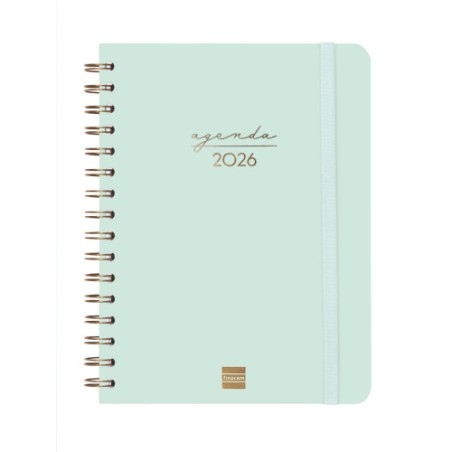 30528-AGENDA 2026 TRENDY ALMA E10 155X212MM SEMANA VISTA HORIZONTAL MENTA FINOCAM 762020326