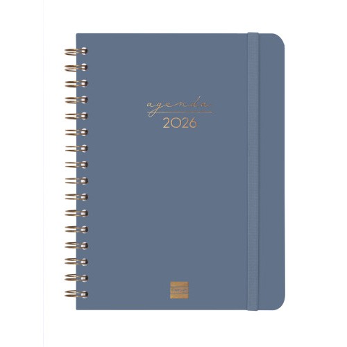 30530-AGENDA 2026 TRENDY ALMA E10 155X212MM SEMANA VISTA HORIZONTAL AZUL FINOCAM 762020426