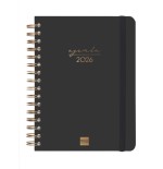 30534-AGENDA 2026 TRENDY ALMA E10 155X212MM DIA PAGINA NEGRO FINOCAM 762040126