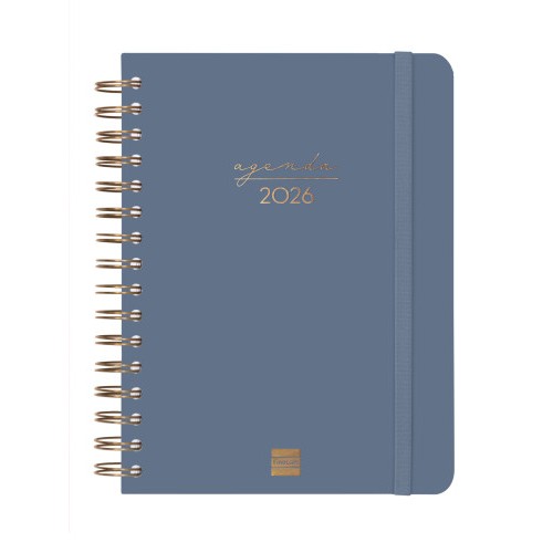 30539-AGENDA 2026 TRENDY ALMA E10 155X212MM DIA PAGINA AZUL FINOCAM 762040426