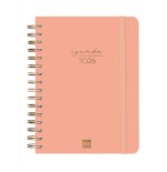30541-AGENDA 2026 TRENDY ALMA E10 155X212MM DIA PAGINA CORAL FINOCAM 762040526