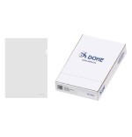 30561-CAJA 100 DOSSIERES UNERO BASIC CRISTAL A4 217X305 100 U DOHE 90591