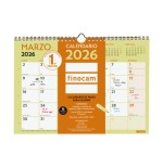 30580-CALENDARIO 2026 NEUTRO PARED ESCRIBIR GRAFIK A4 210X297MM FINOCAM 787220126