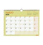 30582-CALENDARIO 2026 NEUTRO PARED ESCRIBIR GRAFIK A4 210X297MM FINOCAM 787220126