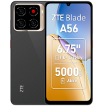 30648-ZTE Blade A56 17,1 cm (6.75") SIM doble Android 15 4G USB Tipo C 4 GB 64 GB 5000 mAh Negro