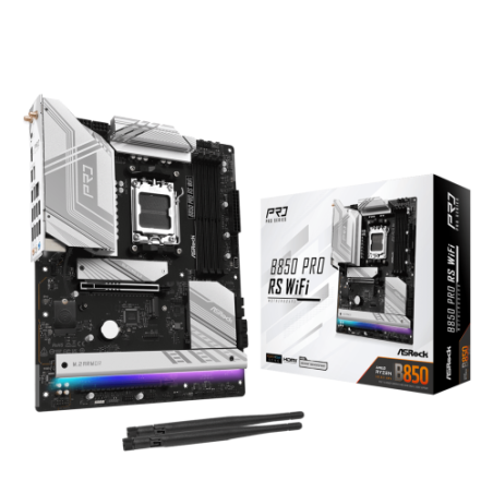 30671-Asrock B850 Pro RS WiFi AMD B850 Zocalo AM5 ATX