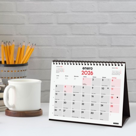 30690-CALENDARIO 2026 SOBREMESA NEUTRO ESCRIBIR S 210X150MM FINOCAM 780100026