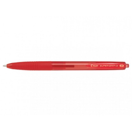 307-BOLIGRAFO SUPER G ROJO PILOT BPGG-8R-M-R