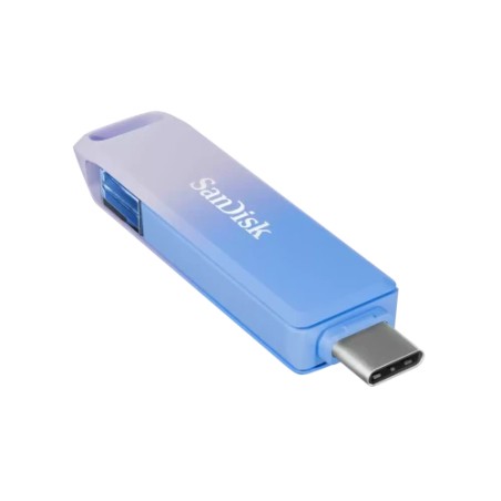 30704-SanDisk Creator Phone Drive unidad flash USB 256 GB USB Type-C / Lightning 3.2 Gen 1 (3.1 Gen 1) Azul, Lila
