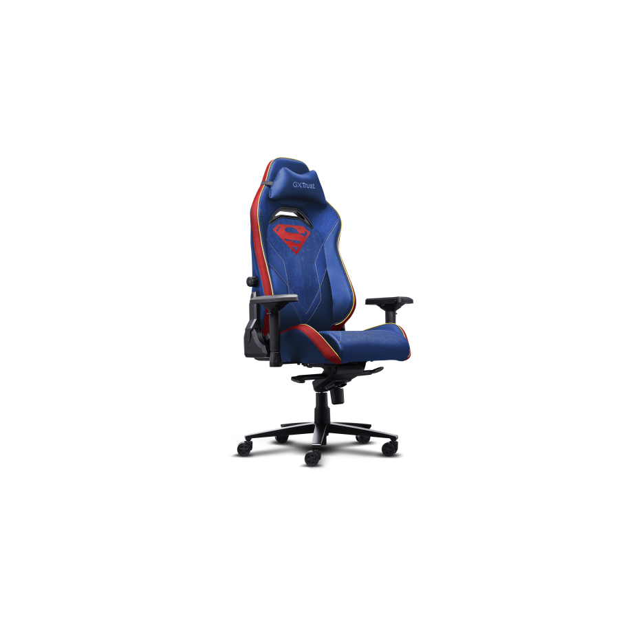 Trust GXT 721SM Ruya Pro Silla para videojuegos universal Asiento acolchado Azul, Rojo