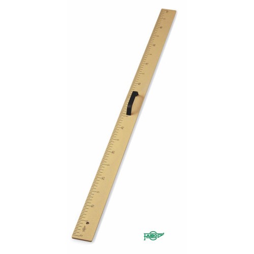 30735-REGLA 100 CMS. PLASTICO IMITACION MADERA PARA PIZARRA FAIBO 229