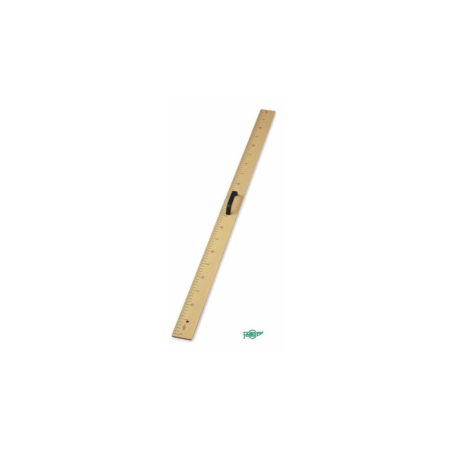 30735-REGLA 100 CMS. PLASTICO IMITACION MADERA PARA PIZARRA FAIBO 229
