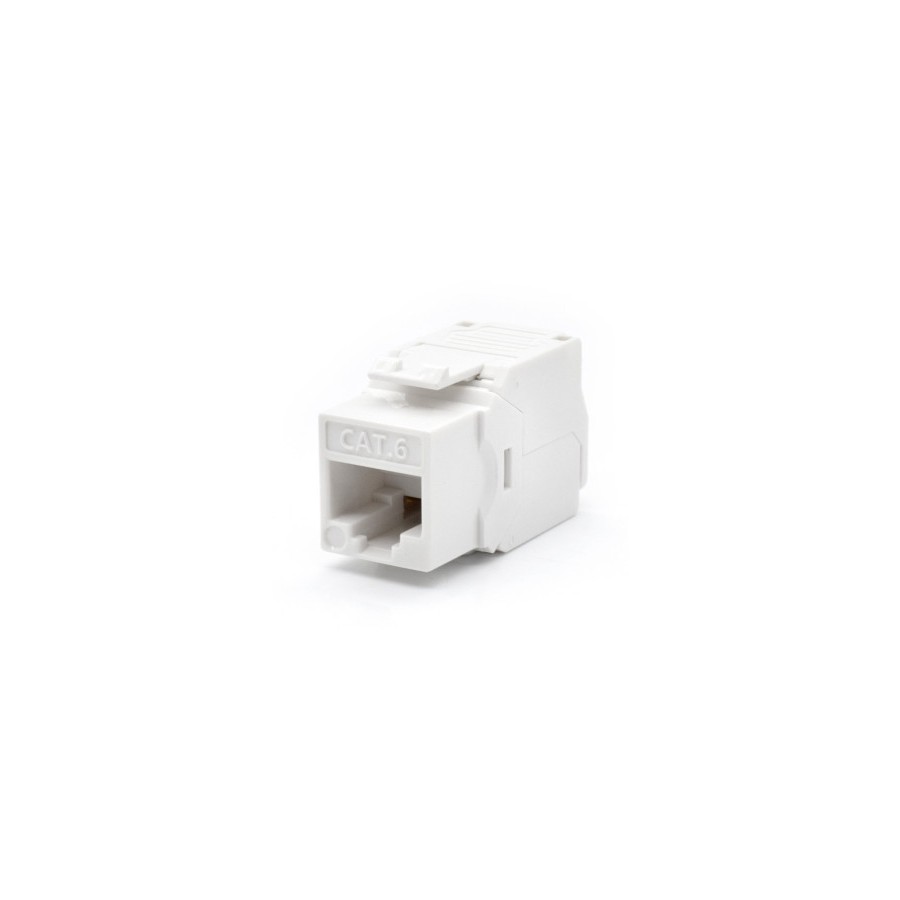 30740-WP WPC-KEY-6UP-TL/W conector RJ45 Blanco