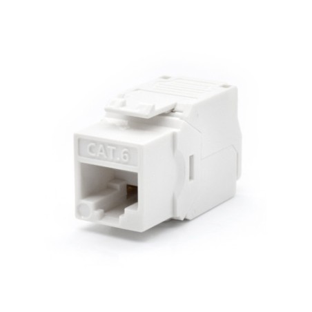 30740-WP WPC-KEY-6UP-TL/W conector RJ45 Blanco