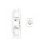 30741-WP WPC-KEY-6UP-TL/W conector RJ45 Blanco
