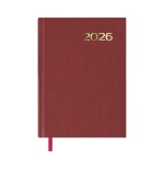 30755-AGENDA 2026 SINTEX DIA PAGINA 14 X 20 CM. COLOR BURDEOS DOHE 11402 - 26