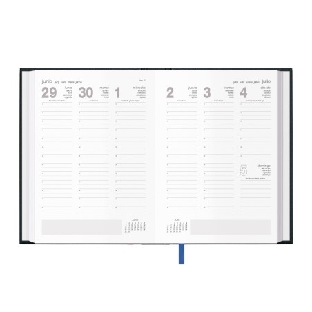 30760-AGENDA 2026 SEGOVIA SEMANA VISTA 14 X 20 CM. COLOR NEGRO DOHE 11116 - 26