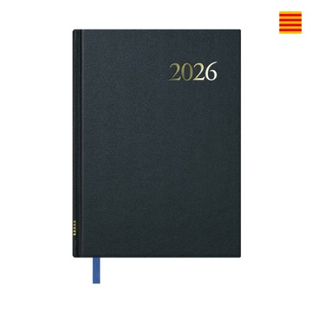 30761-AGENDA 2026 SEGOVIA SEMANA VISTA 14 X 20 CM. COLOR NEGRO CATALAN DOHE 11125 - 26