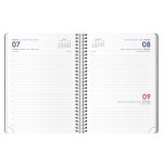 30770-AGENDA 2026 SYNCRO ESPIRAL DIA PAGINA 15 X 21 CM. NEGRO DOHE 11620 - 26