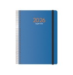 30775-AGENDA 2026 SYNCRO ESPIRAL SEMANA VISTA 15 X 21 CM. AZUL DOHE 11630 - 26