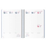 30776-AGENDA 2026 SYNCRO ESPIRAL SEMANA VISTA 15 X 21 CM. AZUL DOHE 11630 - 26