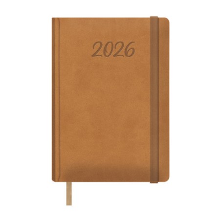 30846-AGENDA 2026 SAMBA DIA PAGINA 15 X 21 CM. COLOR CAMEL DOHE 12880 - 26