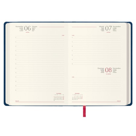 30863-AGENDA 2026 MANAOS DIA PAGINA 17 X 24 CM. COLOR AZUL DOHE 12754 - 26