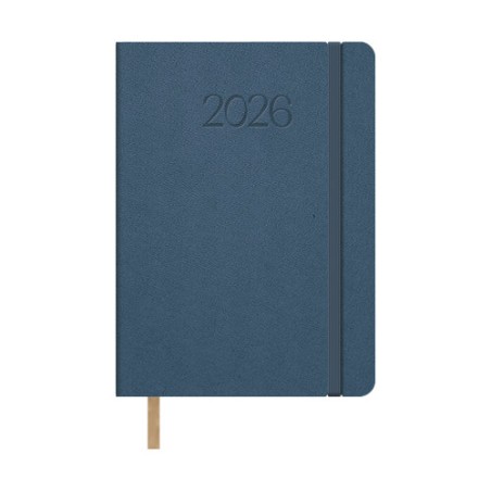 AGENDA 2026 MANHATTAN DIA PAGINA 14 X 20 CM. COLOR AZUL DOHE 12866 - 26