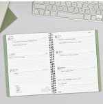 30901-AGENDA 2026 BASIC MY E10 155X212MM SEMANA VISTA HORIZONTAL VERDE FINOCAM 743502026