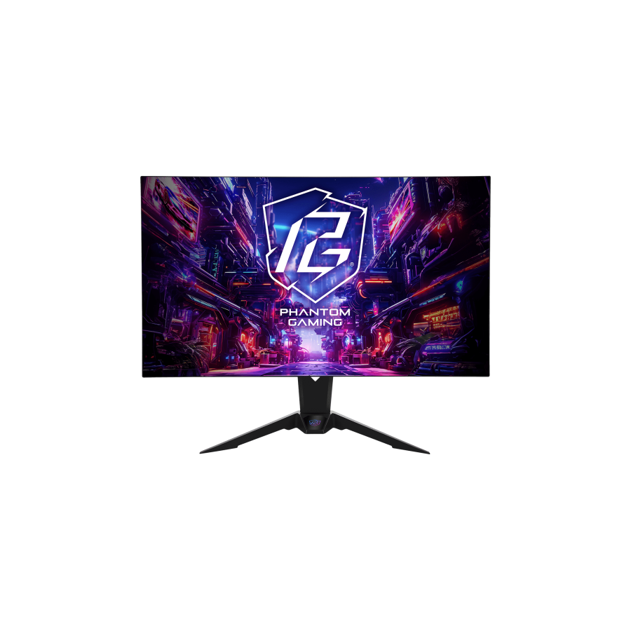 30906-Asrock PGO32UFS pantalla para PC 80 cm (31.5") 3840 x 2160 Pixeles 4K Ultra HD OLED Negro