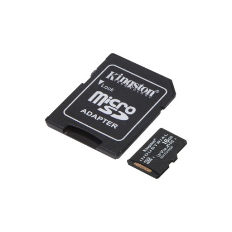 30917-Kingston Technology Industrial memoria flash 16 GB MicroSDHC UHS-I Clase 10