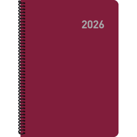 30936-AGENDA 2026 PARIS D/P 15x21 CON ESPIRAL COLORES SURTIDOS CATALAN INGRAF 356425