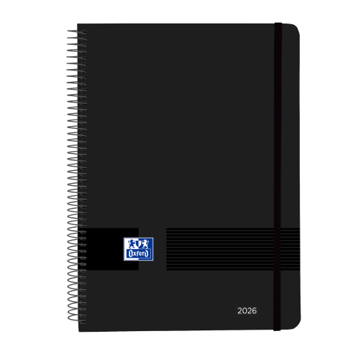 30952-AGENDA 2026 LIVE A5 15X21CM SEMANA VISTA COLOR NEGRO OXFORD 400201731