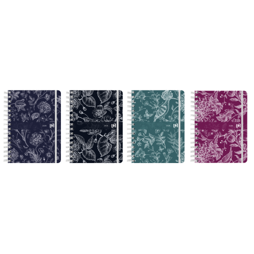 30954-AGENDA 2026 ROMANCE DIA PAGINA A5 15X21 COLORES SURTIDOS OXFORD 400201732