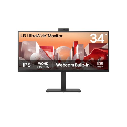 31039-LG 34BA85QE-B pantalla para PC 86,4 cm (34") 3440 x 1440 Pixeles Wide Quad HD LCD Negro